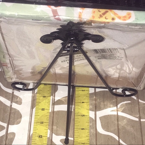 Nursery Animals Print Canvas Wall Art 8.5” x 8.5” - Picture 9 of 9